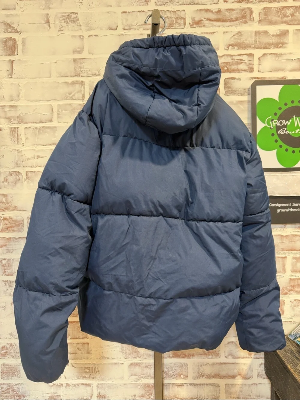 Ozark Trail Blue Jacket with Orange Logo Tag